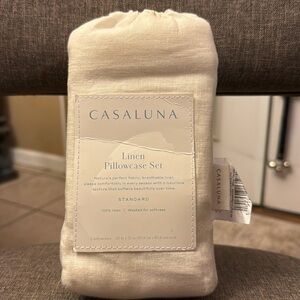 Casaluna linen pillowcase set